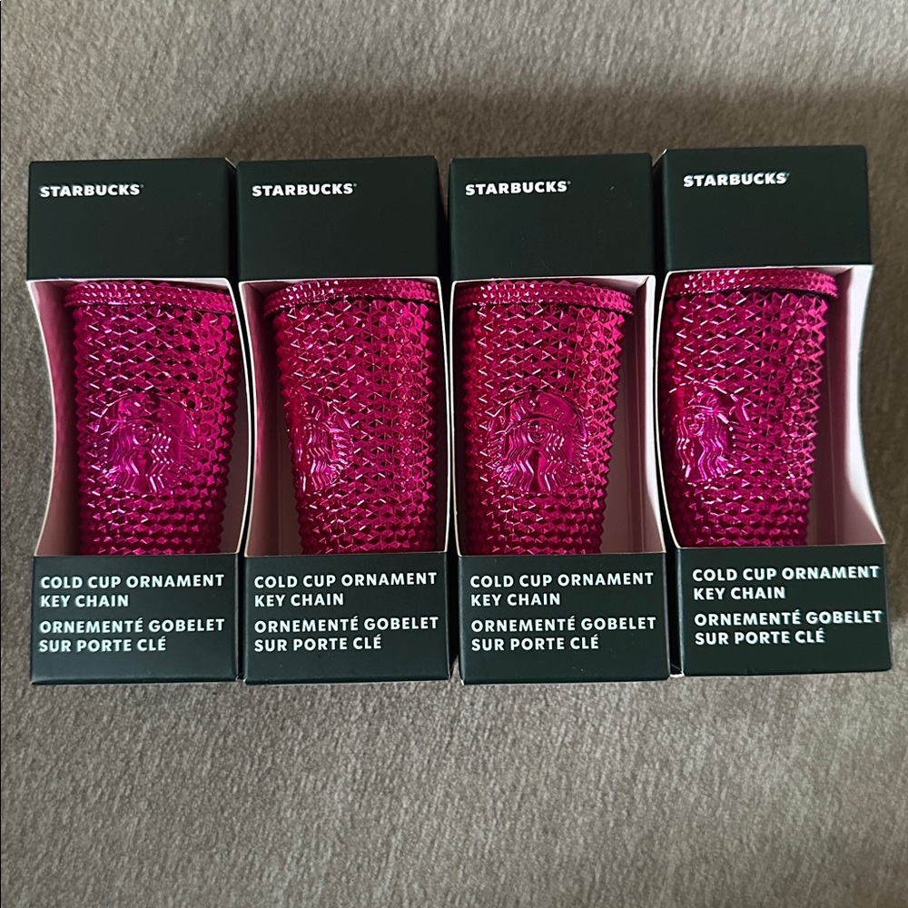 STARBUCKS COLD CUP KEYCHAIN